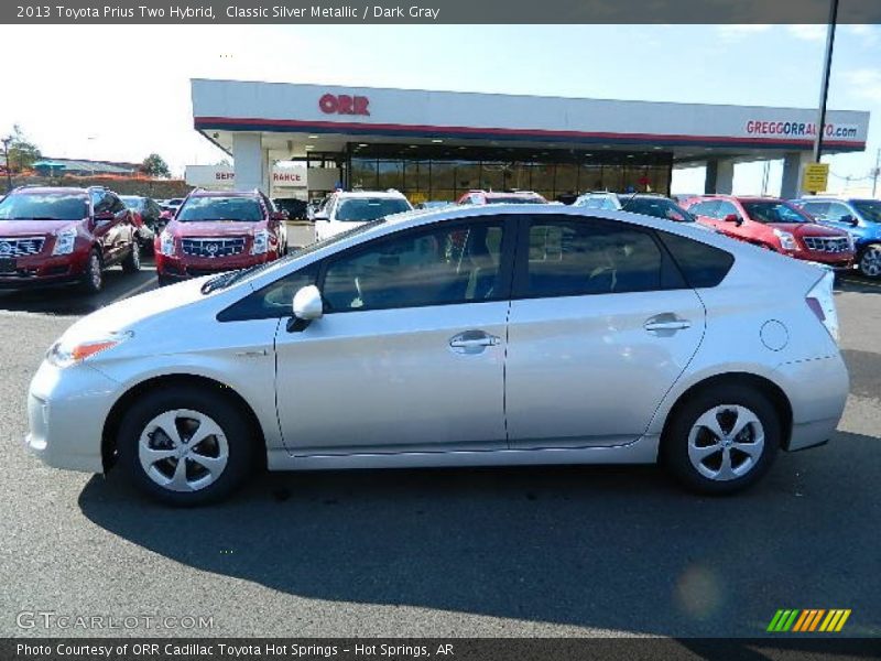 Classic Silver Metallic / Dark Gray 2013 Toyota Prius Two Hybrid