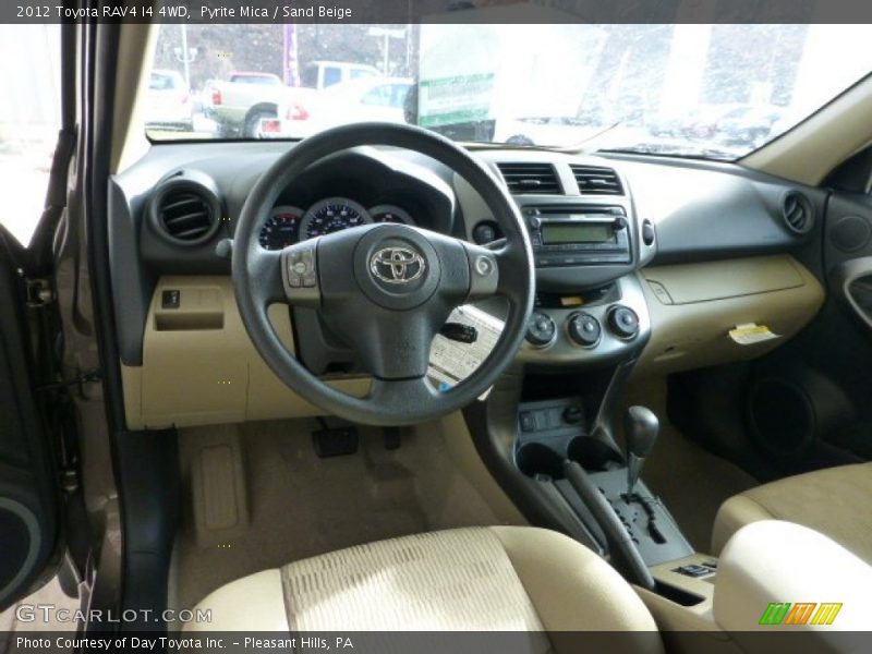 Pyrite Mica / Sand Beige 2012 Toyota RAV4 I4 4WD