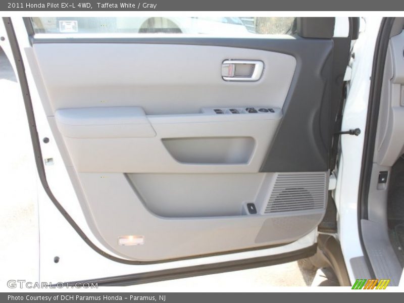 Taffeta White / Gray 2011 Honda Pilot EX-L 4WD