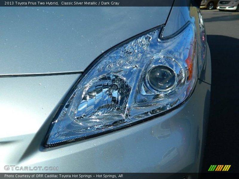 Classic Silver Metallic / Dark Gray 2013 Toyota Prius Two Hybrid
