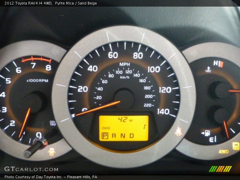 Pyrite Mica / Sand Beige 2012 Toyota RAV4 I4 4WD