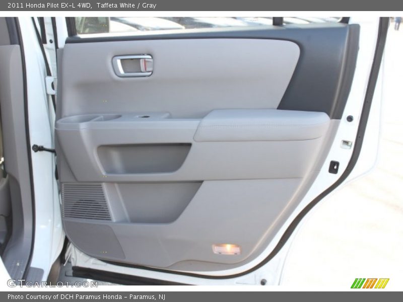 Taffeta White / Gray 2011 Honda Pilot EX-L 4WD