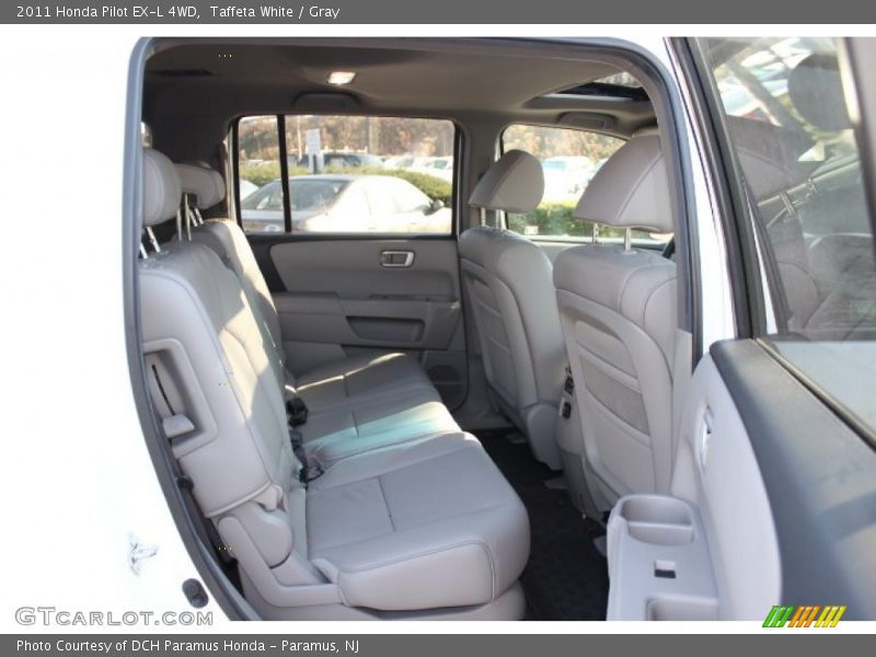 Taffeta White / Gray 2011 Honda Pilot EX-L 4WD