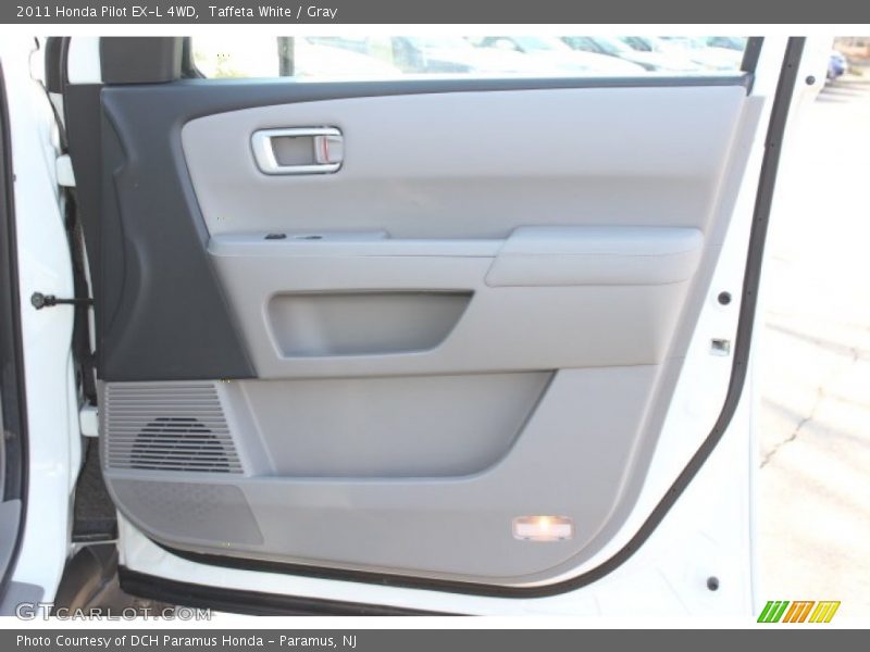 Taffeta White / Gray 2011 Honda Pilot EX-L 4WD