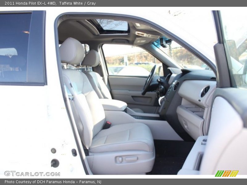 Taffeta White / Gray 2011 Honda Pilot EX-L 4WD