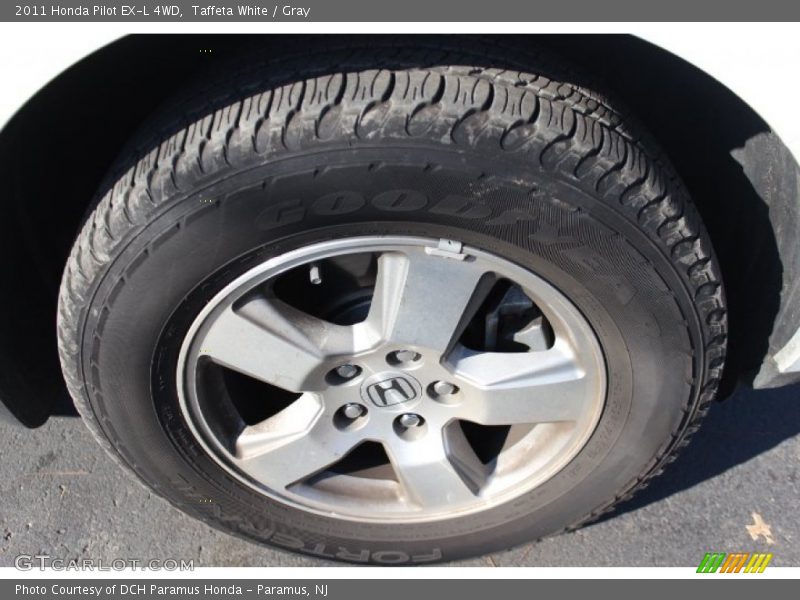 Taffeta White / Gray 2011 Honda Pilot EX-L 4WD