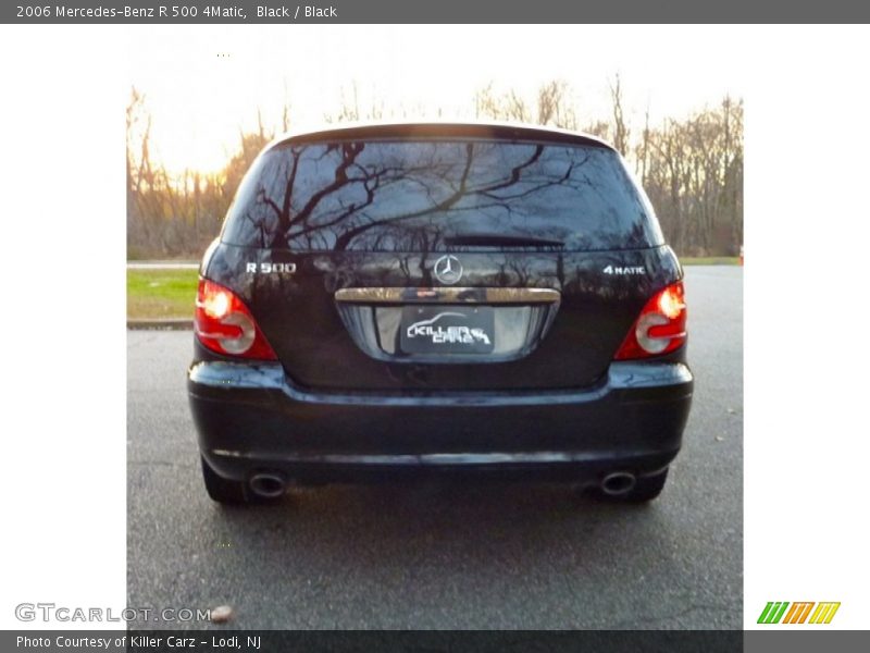 Black / Black 2006 Mercedes-Benz R 500 4Matic