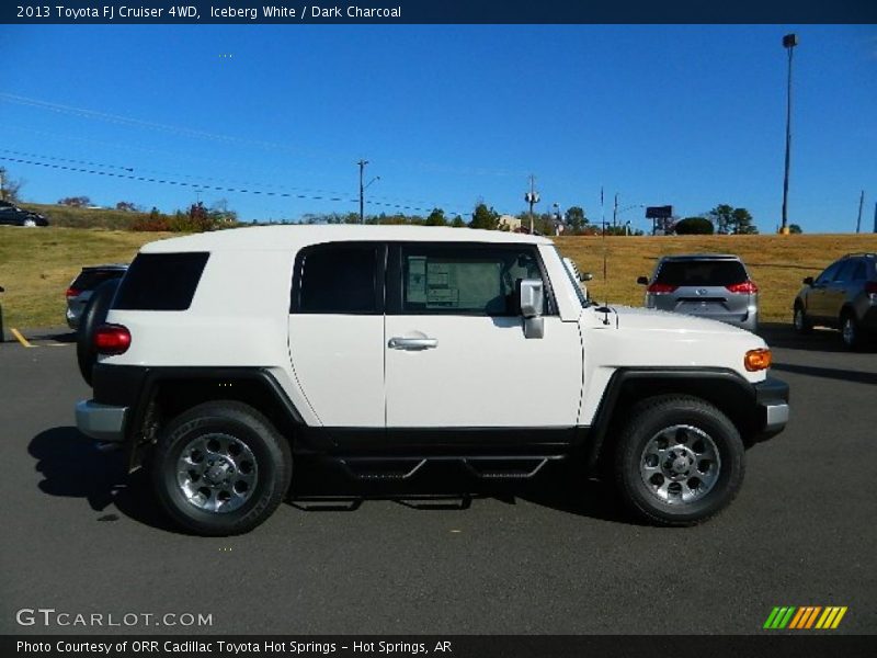 Iceberg White / Dark Charcoal 2013 Toyota FJ Cruiser 4WD