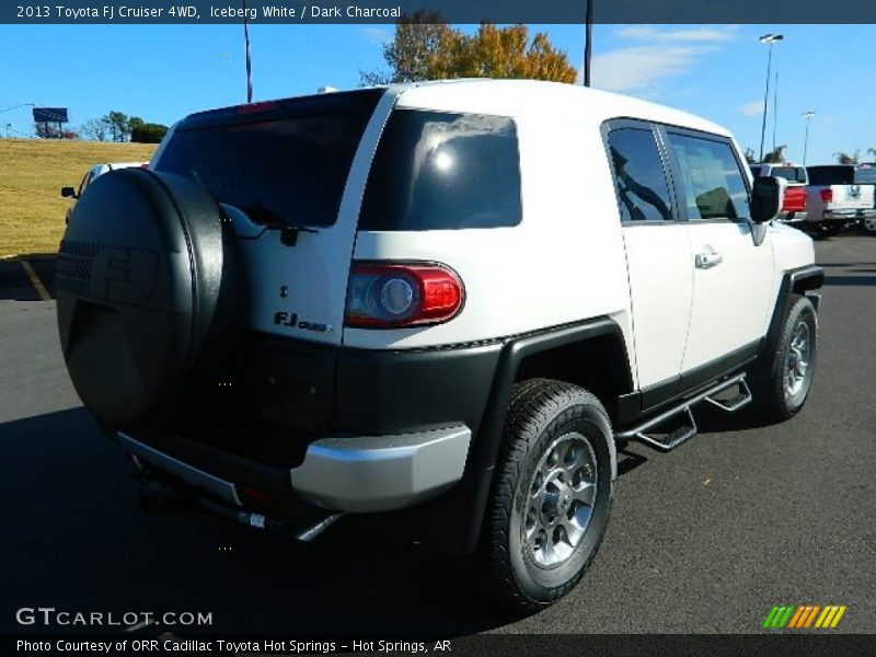 Iceberg White / Dark Charcoal 2013 Toyota FJ Cruiser 4WD