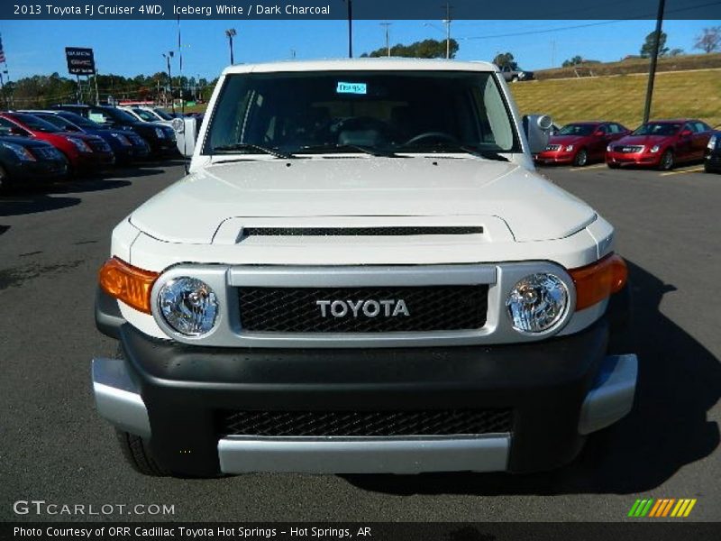Iceberg White / Dark Charcoal 2013 Toyota FJ Cruiser 4WD