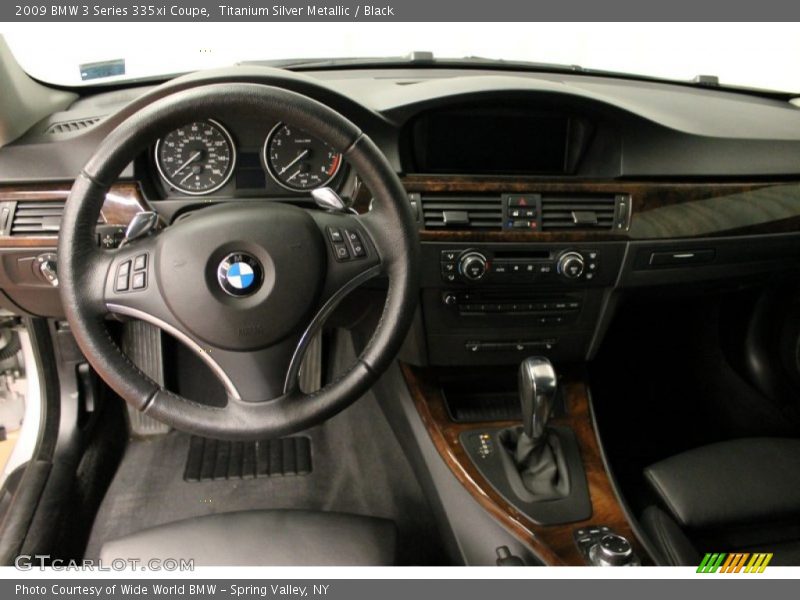 Titanium Silver Metallic / Black 2009 BMW 3 Series 335xi Coupe