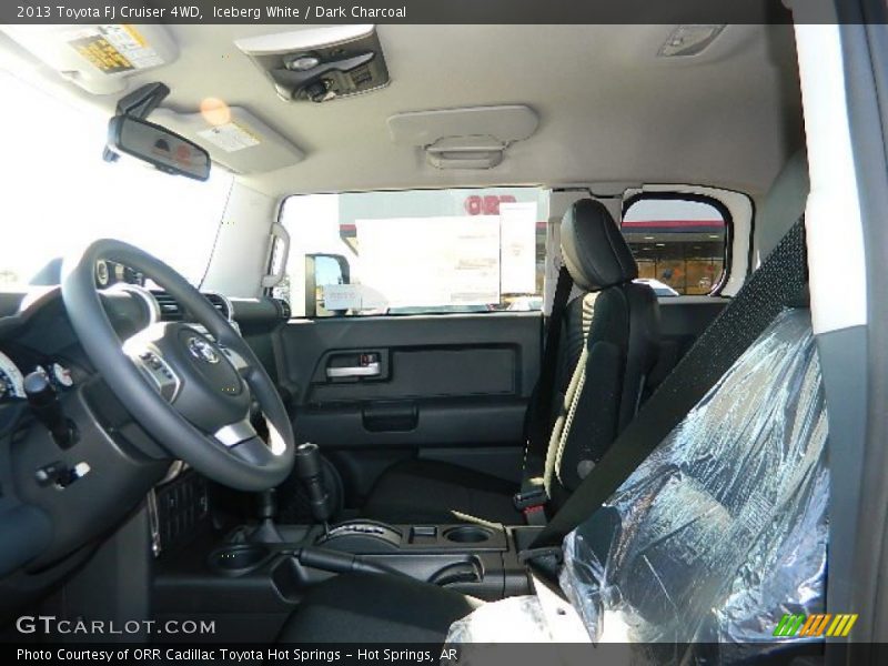 Iceberg White / Dark Charcoal 2013 Toyota FJ Cruiser 4WD