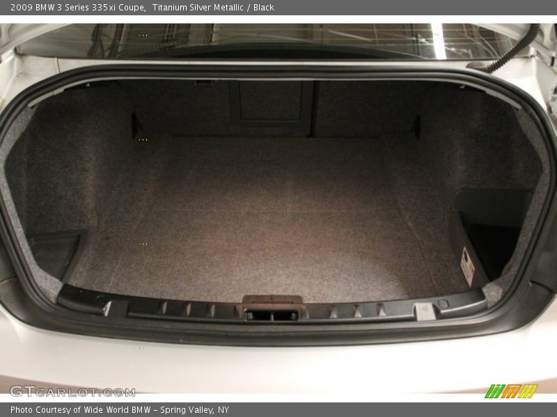 Titanium Silver Metallic / Black 2009 BMW 3 Series 335xi Coupe