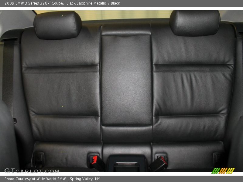 Black Sapphire Metallic / Black 2009 BMW 3 Series 328xi Coupe