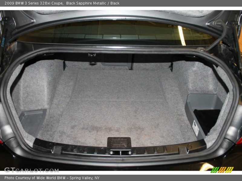 Black Sapphire Metallic / Black 2009 BMW 3 Series 328xi Coupe
