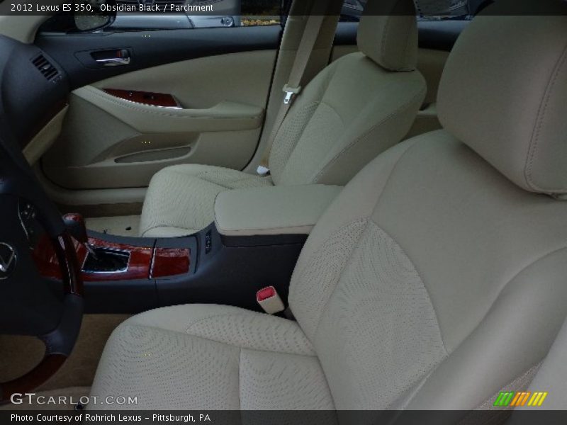 Obsidian Black / Parchment 2012 Lexus ES 350