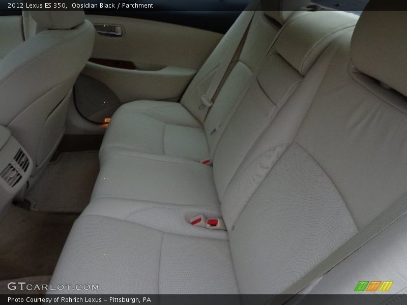 Obsidian Black / Parchment 2012 Lexus ES 350