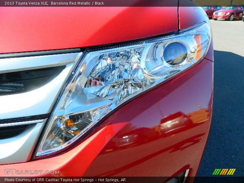 Barcelona Red Metallic / Black 2013 Toyota Venza XLE