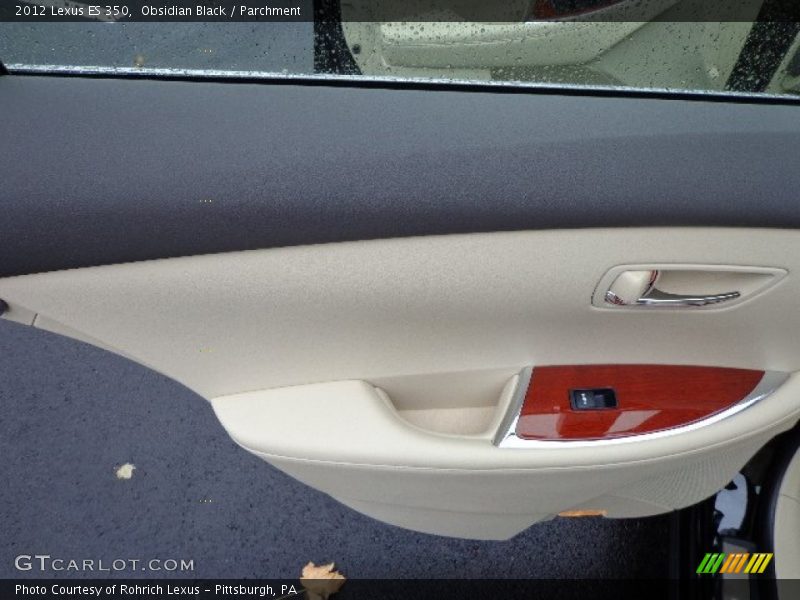 Obsidian Black / Parchment 2012 Lexus ES 350