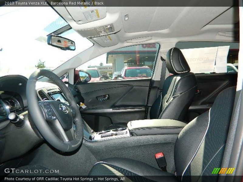 Barcelona Red Metallic / Black 2013 Toyota Venza XLE