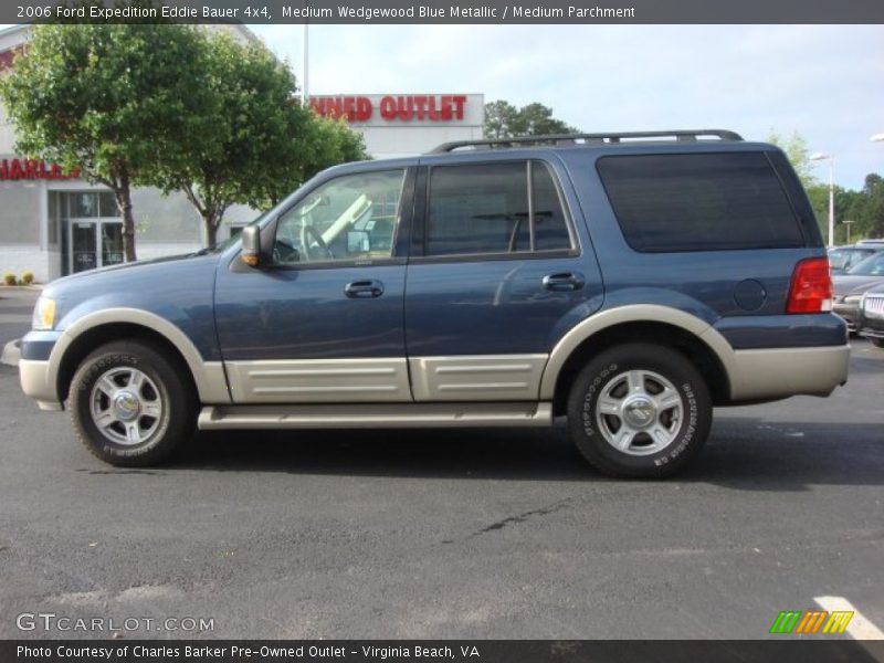 Medium Wedgewood Blue Metallic / Medium Parchment 2006 Ford Expedition Eddie Bauer 4x4