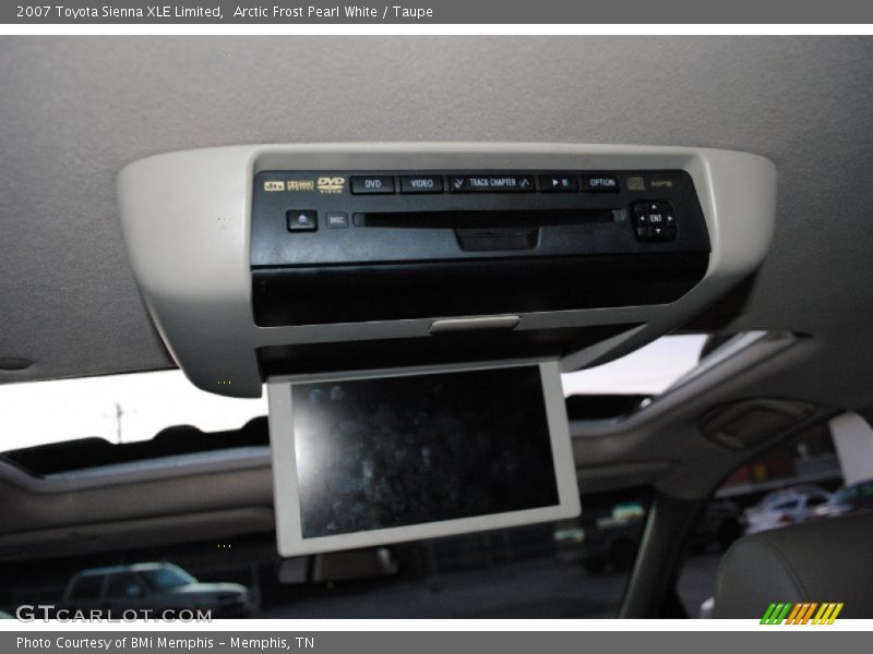Arctic Frost Pearl White / Taupe 2007 Toyota Sienna XLE Limited