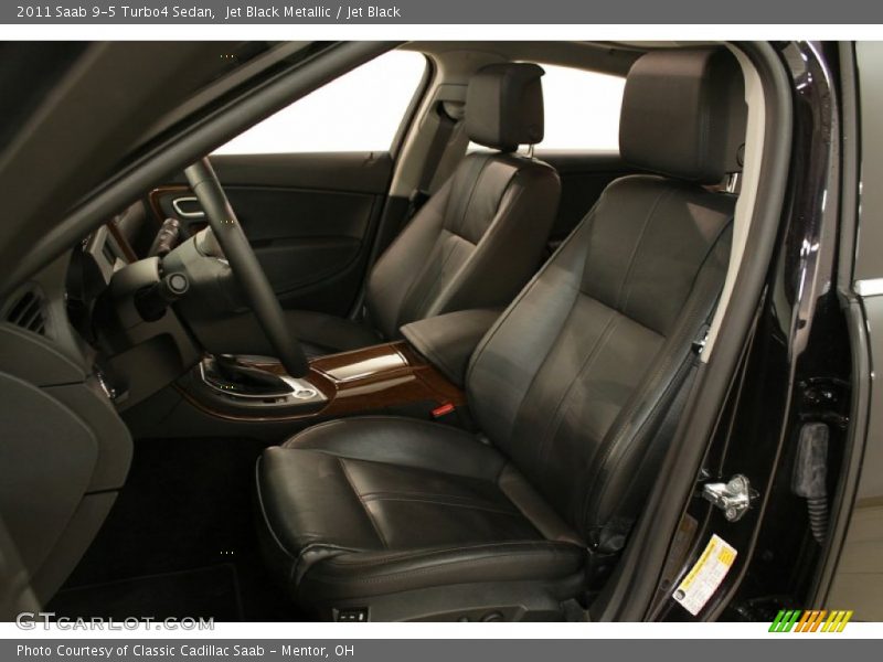  2011 9-5 Turbo4 Sedan Jet Black Interior
