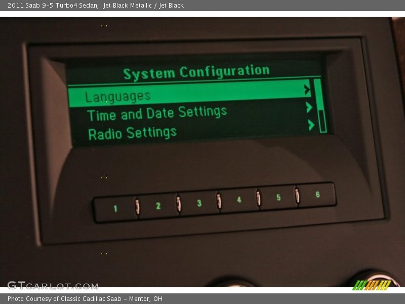 Jet Black Metallic / Jet Black 2011 Saab 9-5 Turbo4 Sedan
