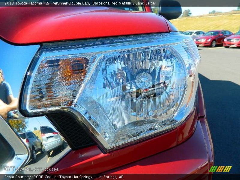 Barcelona Red Metallic / Sand Beige 2013 Toyota Tacoma TSS Prerunner Double Cab