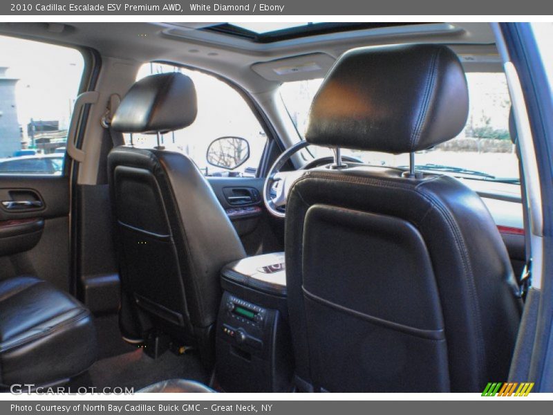White Diamond / Ebony 2010 Cadillac Escalade ESV Premium AWD