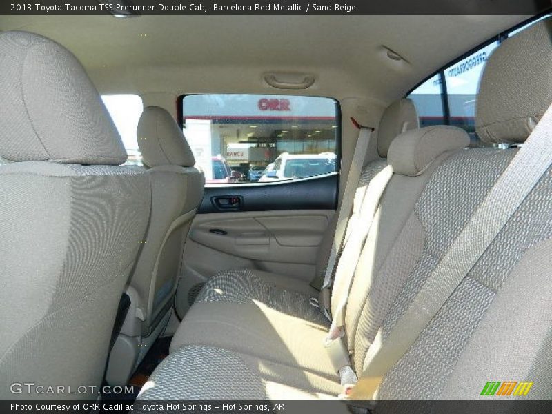 Barcelona Red Metallic / Sand Beige 2013 Toyota Tacoma TSS Prerunner Double Cab