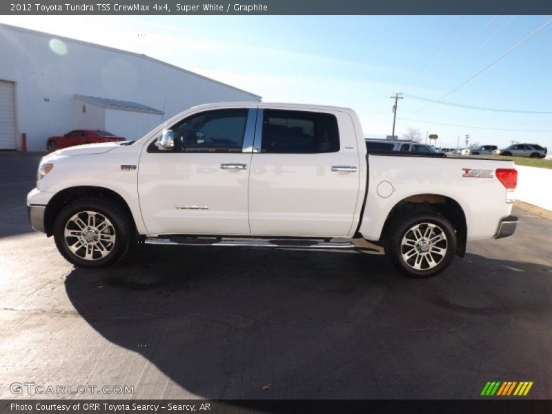 Super White / Graphite 2012 Toyota Tundra TSS CrewMax 4x4