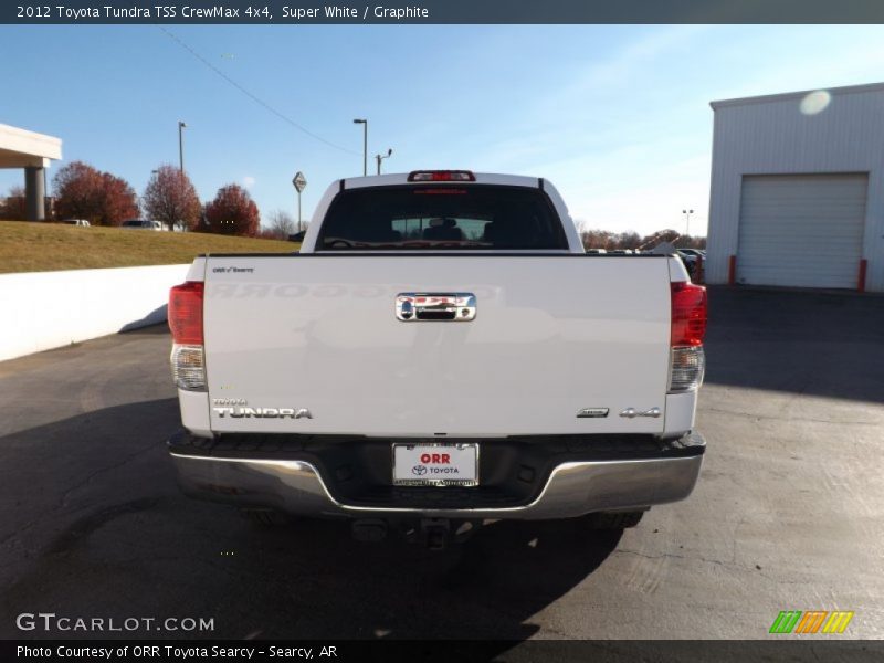 Super White / Graphite 2012 Toyota Tundra TSS CrewMax 4x4