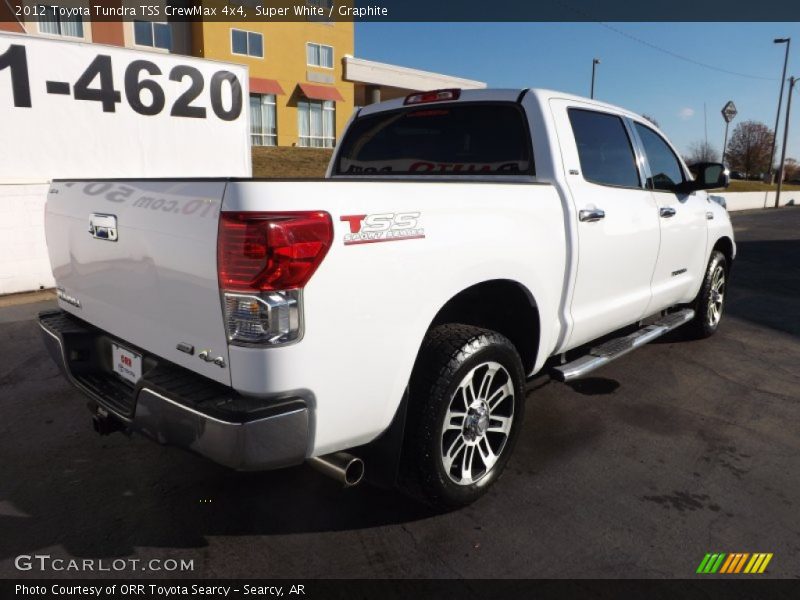 Super White / Graphite 2012 Toyota Tundra TSS CrewMax 4x4