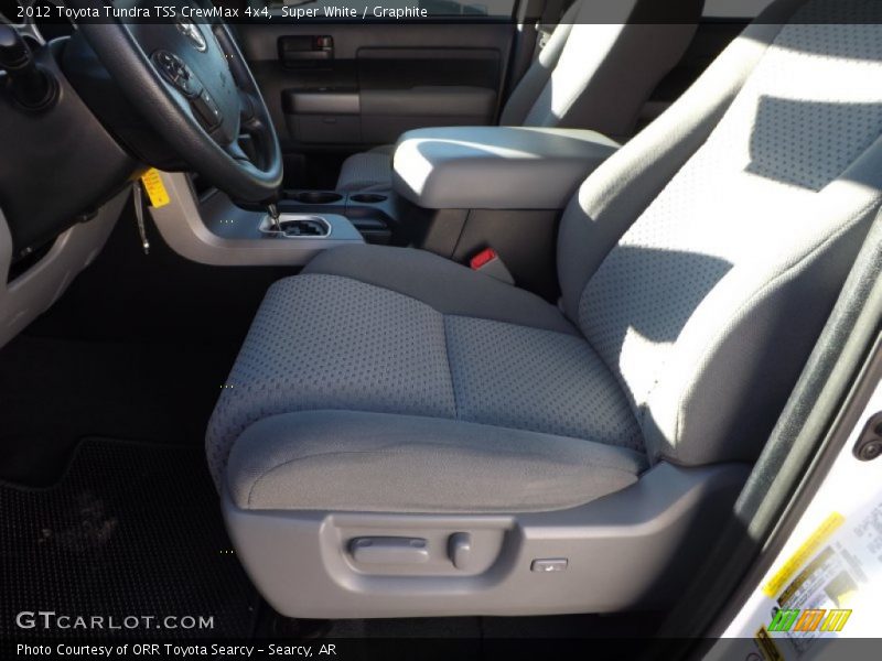 Super White / Graphite 2012 Toyota Tundra TSS CrewMax 4x4