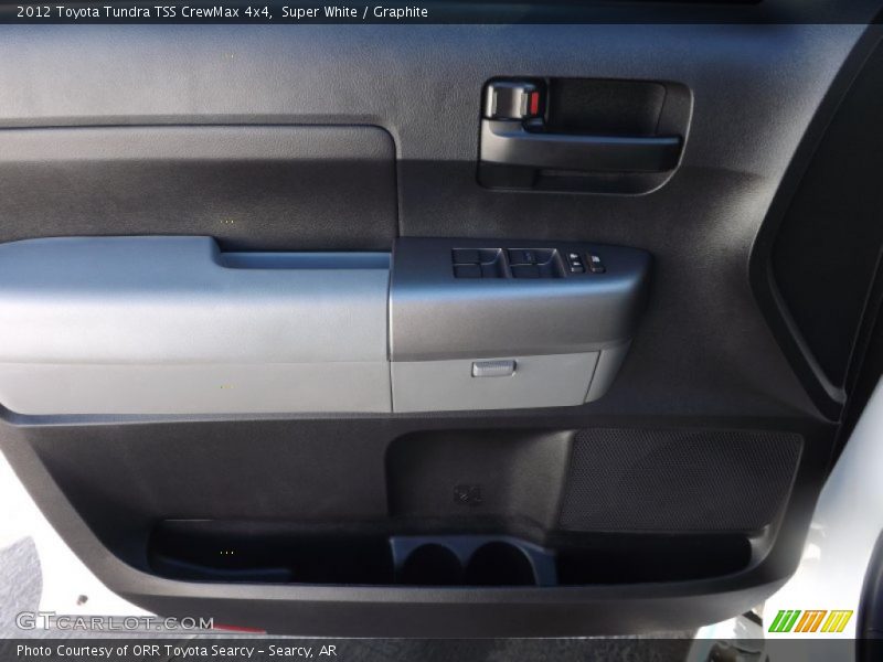 Super White / Graphite 2012 Toyota Tundra TSS CrewMax 4x4