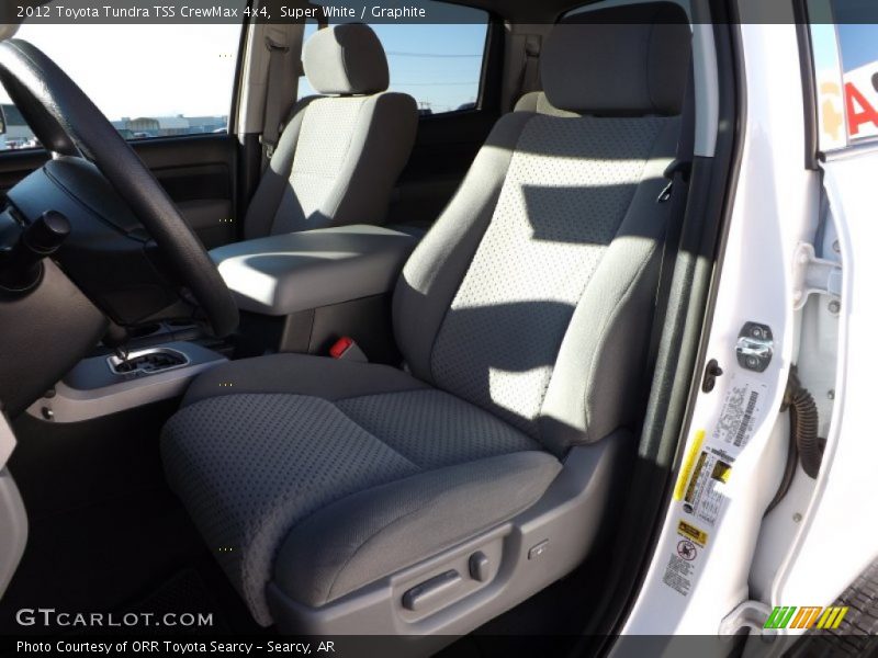 Super White / Graphite 2012 Toyota Tundra TSS CrewMax 4x4