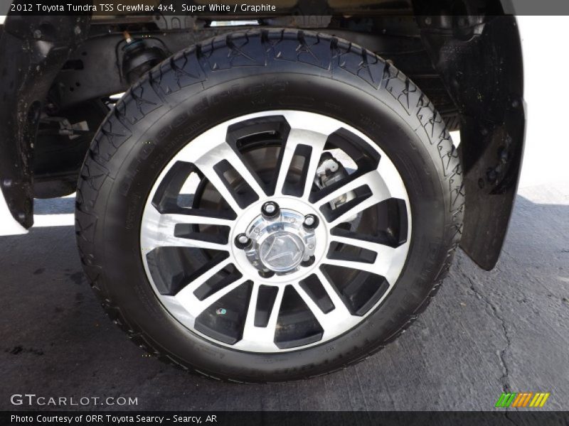 Super White / Graphite 2012 Toyota Tundra TSS CrewMax 4x4