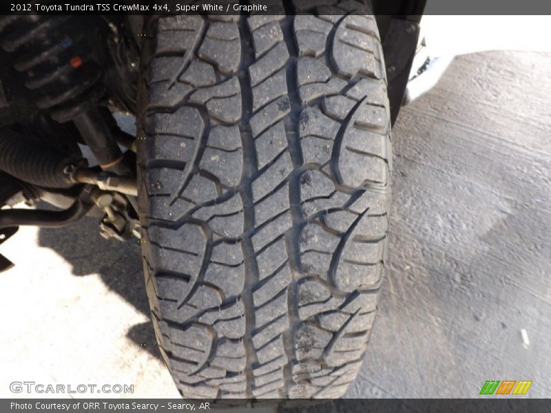 Super White / Graphite 2012 Toyota Tundra TSS CrewMax 4x4