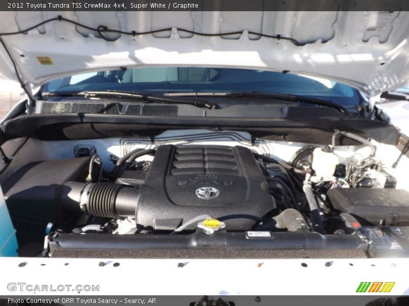 Super White / Graphite 2012 Toyota Tundra TSS CrewMax 4x4
