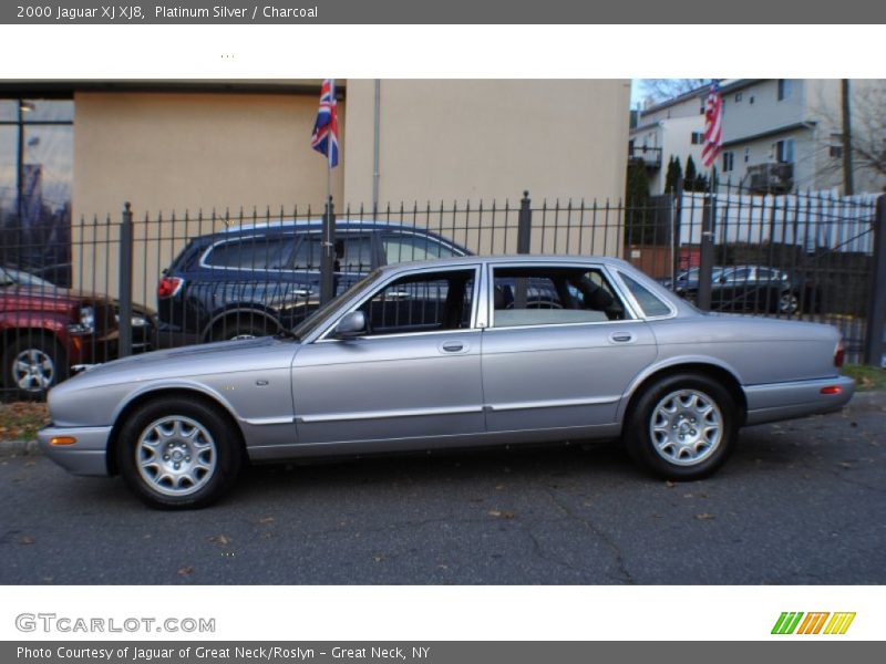 Platinum Silver / Charcoal 2000 Jaguar XJ XJ8
