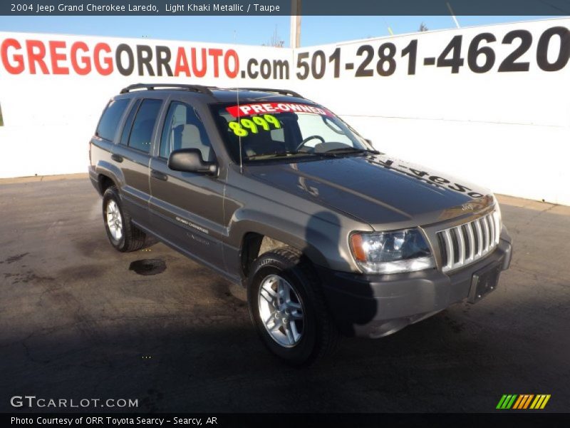 Light Khaki Metallic / Taupe 2004 Jeep Grand Cherokee Laredo