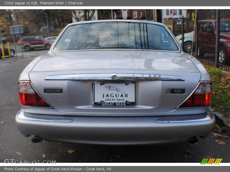 Platinum Silver / Charcoal 2000 Jaguar XJ XJ8