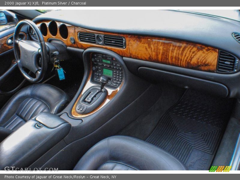 Platinum Silver / Charcoal 2000 Jaguar XJ XJ8