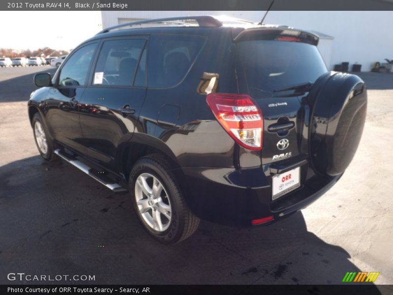 Black / Sand Beige 2012 Toyota RAV4 I4