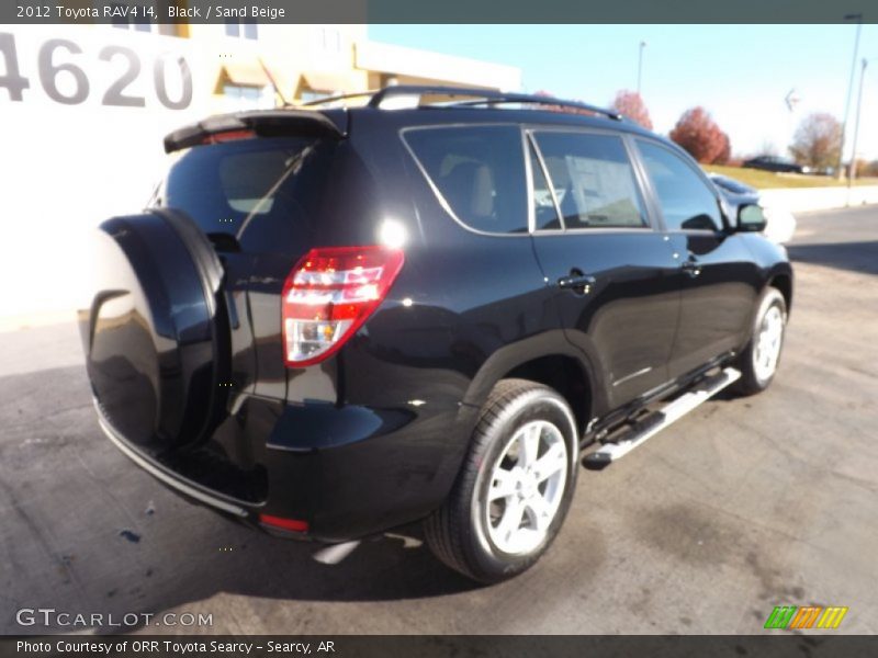 Black / Sand Beige 2012 Toyota RAV4 I4