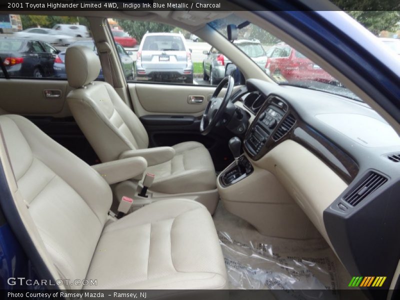 Indigo Ink Blue Metallic / Charcoal 2001 Toyota Highlander Limited 4WD