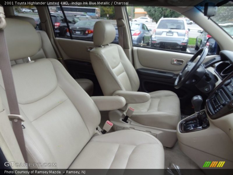 Indigo Ink Blue Metallic / Charcoal 2001 Toyota Highlander Limited 4WD