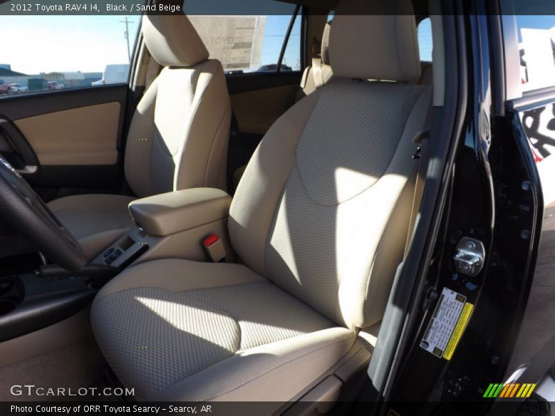 Black / Sand Beige 2012 Toyota RAV4 I4