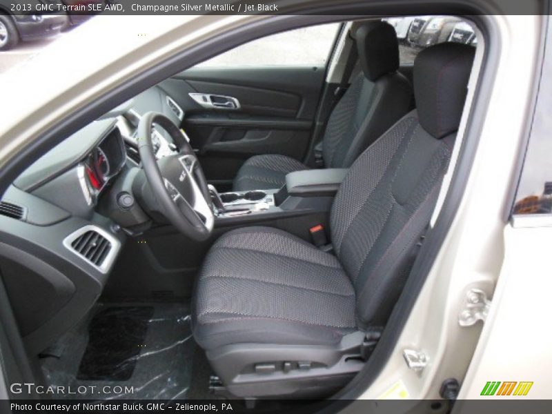 Front Seat of 2013 Terrain SLE AWD